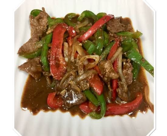 94-Bœuf au satay / Beef with satay 沙茶牛肉/Bò xào sa tế